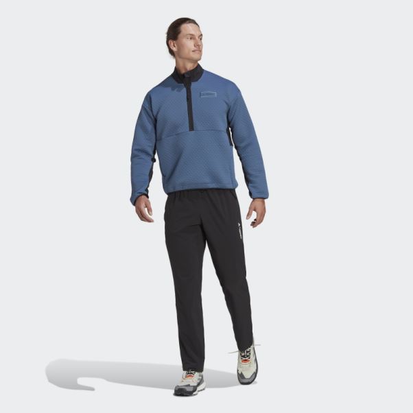 Acier Terrex Randonnée Demi-zip Polaire Adidas