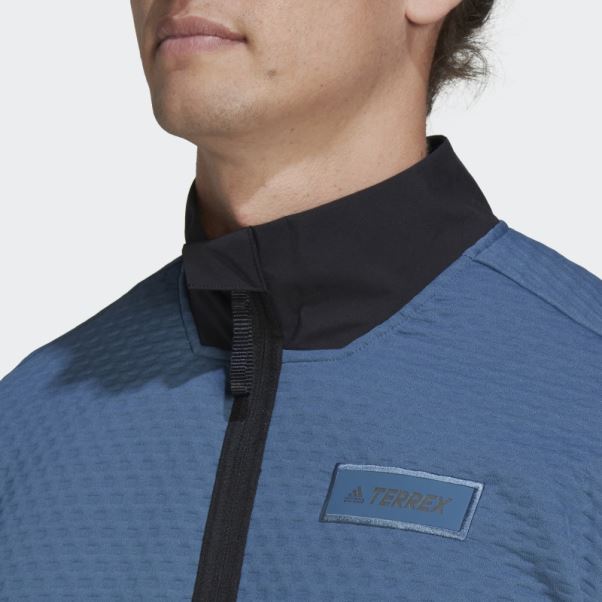 Acier Terrex Randonnée Demi-zip Polaire Adidas