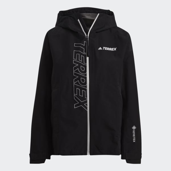 Veste De Pluie Adidas Terrex Gore-tex Paclite Noir
