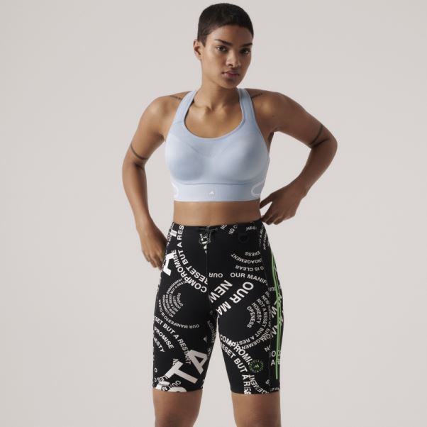 Short Adidas By Stella Mccartney Truecasuals Scuba Blanc