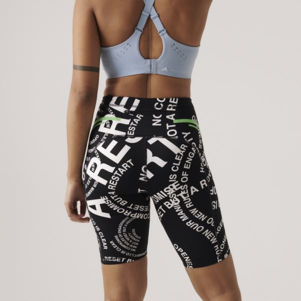 Short Adidas By Stella Mccartney Truecasuals Scuba Blanc