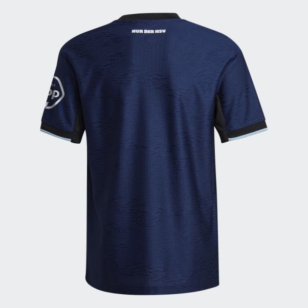 Maillot Extérieur Adidas Hamburger Sv 22/23 Bleu Foncé