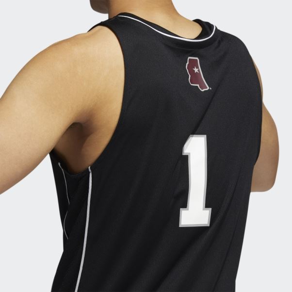 Maillot Ncaa Swingman Bulldogs Adidas Noir