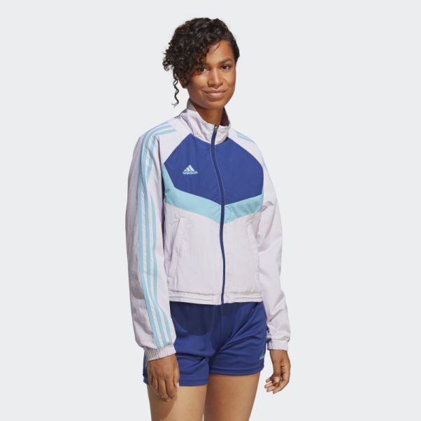 Fashion Tiro Veste Tissée Argent Aube Adidas