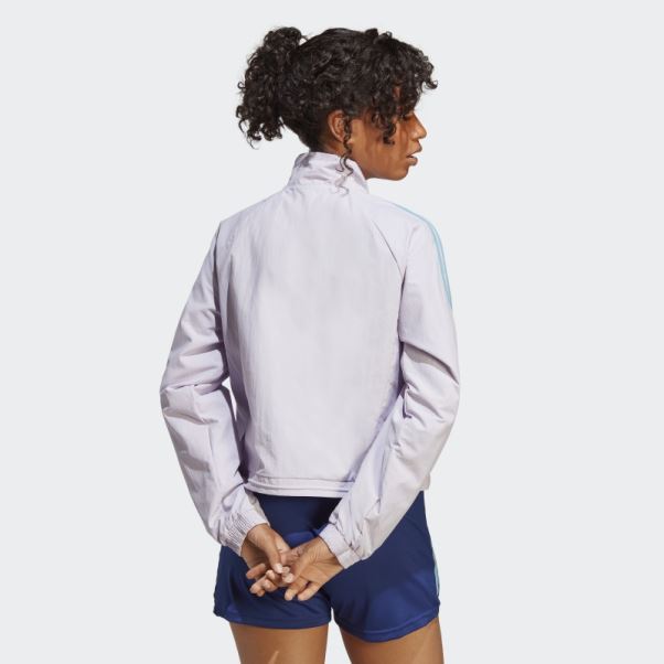 Fashion Tiro Veste Tissée Argent Aube Adidas