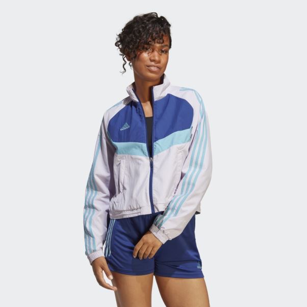 Fashion Tiro Veste Tissée Argent Aube Adidas