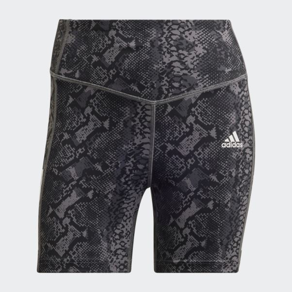 Short D'entraînement Taille Haute Hyperglam Aeroready Adidas Multicolore