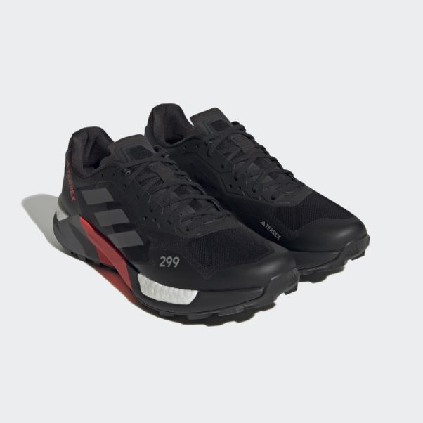 Adidas Terrex Agravic Ultra Trail Running Chaussures Noir