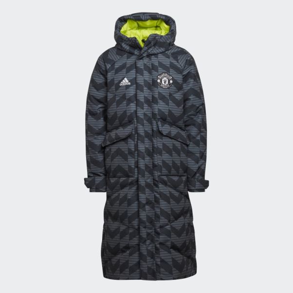Doudoune Manchester United Lifestyler Noir Adidas