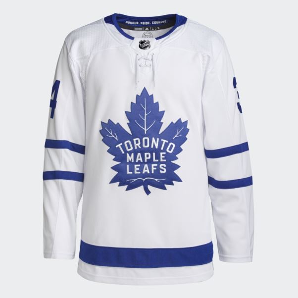 Maillot Maple Leafs Matthews Away Authentique Blanc Adidas