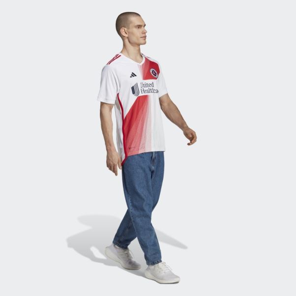 Adidas Maillot New England Revolution 23/24 Extérieur Rouge