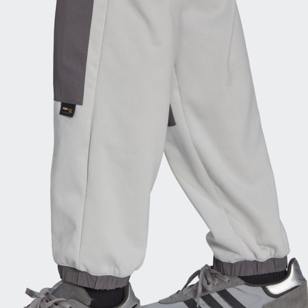 Pantalon De Survêtement Adidas Adventure Winter Fabric Mix Gris Chaud