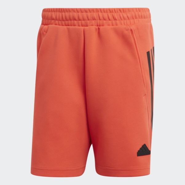 Future Icons Short à 3 Bandes Adidas Rouge