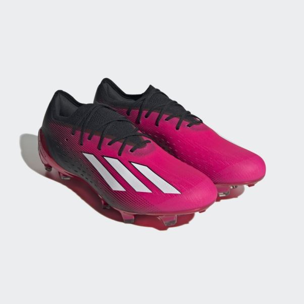 Chaussures De Football Pour Terrain Sec Adidas X Speedportal.1 Rose