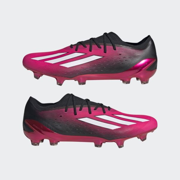 Chaussures De Football Pour Terrain Sec Adidas X Speedportal.1 Rose