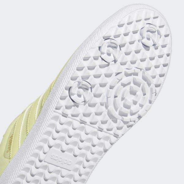 édition Spéciale Samba Chaussures De Golf Sans Crampons Jaune Adidas