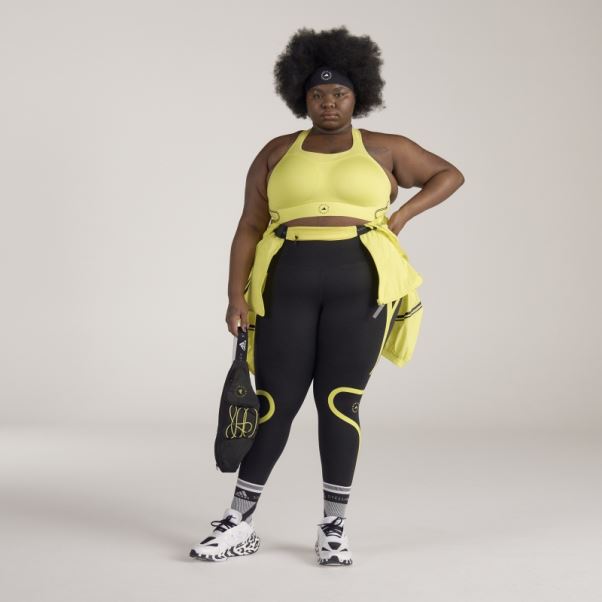 Adidas By Stella Mccartney Truepace Running Leggings - Grande Taille Mode Noir