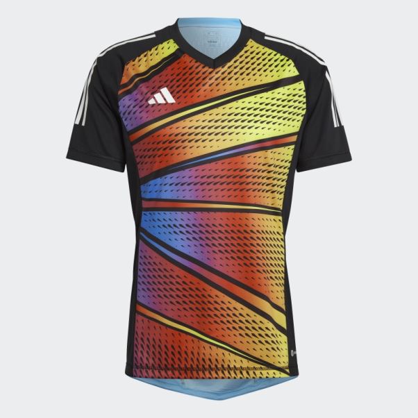 Maillot Graphique Adidas Tiro 23 Pro Manches Courtes Noir