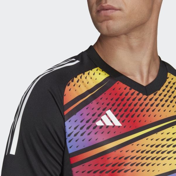 Maillot Graphique Adidas Tiro 23 Pro Manches Courtes Noir