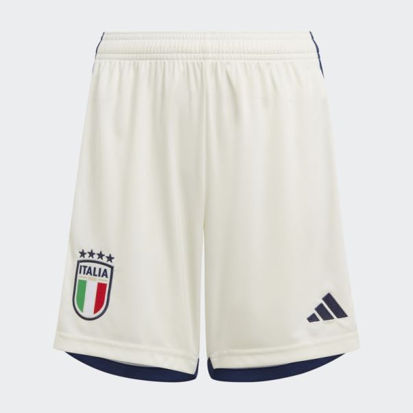 Short Italia 23 Away Adidas Blanc