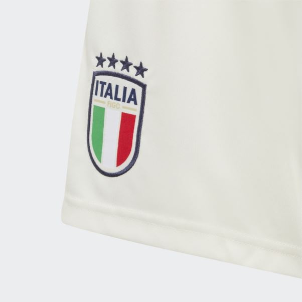 Short Italia 23 Away Adidas Blanc