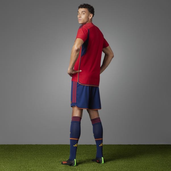 Maillot Adidas Espagne 22 Domicile Authentique Rouge