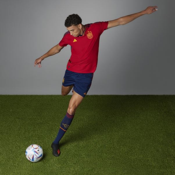 Maillot Adidas Espagne 22 Domicile Authentique Rouge