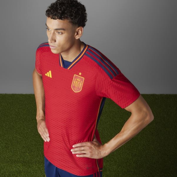 Maillot Adidas Espagne 22 Domicile Authentique Rouge