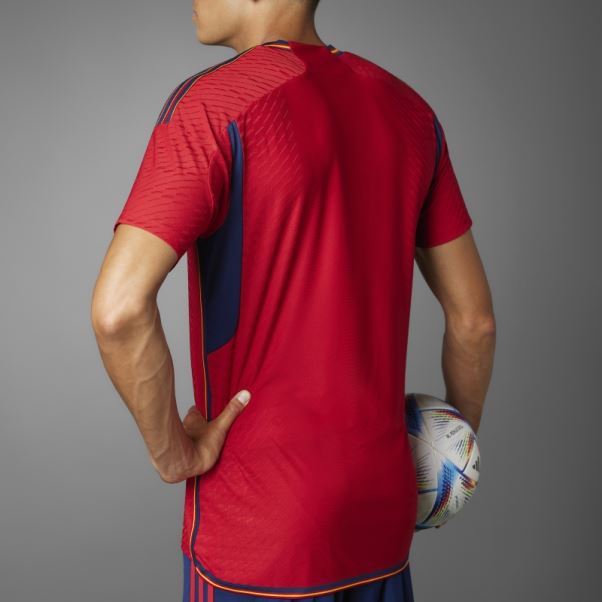 Maillot Adidas Espagne 22 Domicile Authentique Rouge