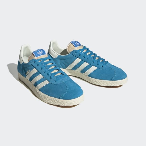 Adidas Gazelle Chaussures Audacieuses Aqua