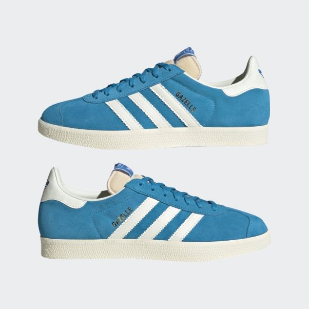 Adidas Gazelle Chaussures Audacieuses Aqua
