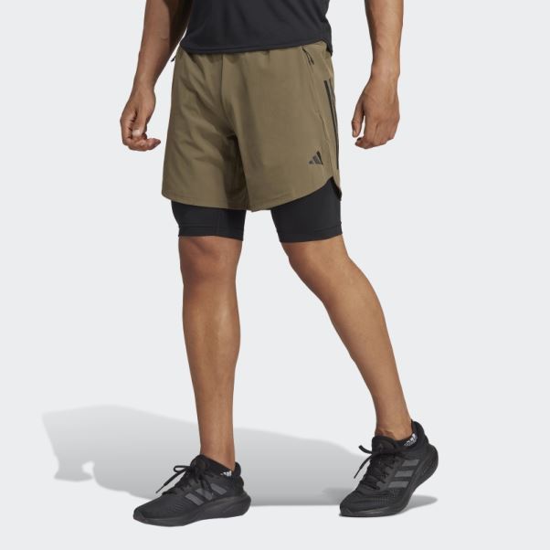 Conçu Pour L'entraînement Pro Series Hiit Short Organisé Par Cody Rigsby Olive Adidas