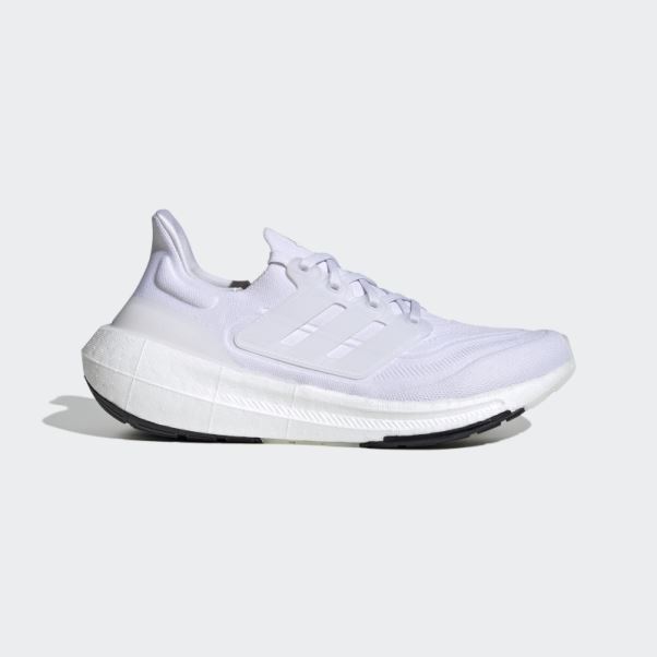 Chaussures Adidas Ultraboost Light Blanches
