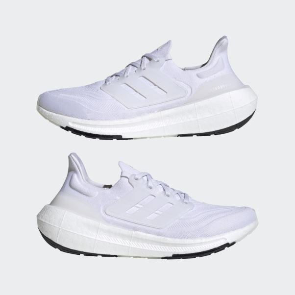 Chaussures Adidas Ultraboost Light Blanches