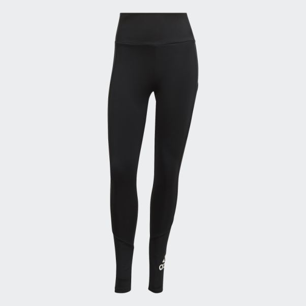 Adidas Designed 2 Move Big Logo Sport Legging Noir