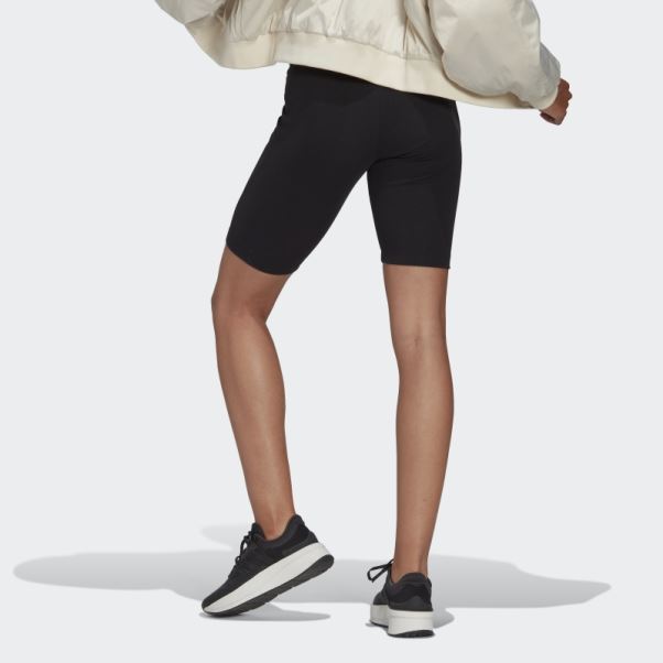 Short De Cycliste Côtelé Noir Adidas