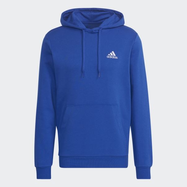 Sweat à Capuche Essentials Adidas Bleu Roi