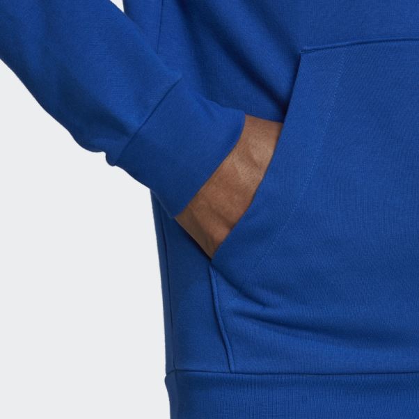 Sweat à Capuche Essentials Adidas Bleu Roi