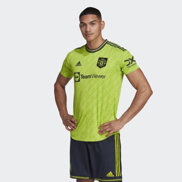 Adidas Maillot Manchester United 22/23 Third Authentique Slime