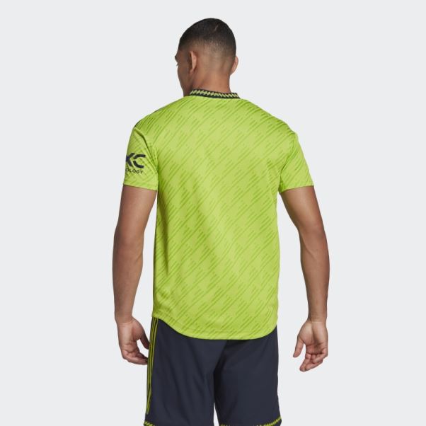 Adidas Maillot Manchester United 22/23 Third Authentique Slime