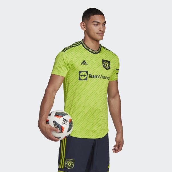 Adidas Maillot Manchester United 22/23 Third Authentique Slime