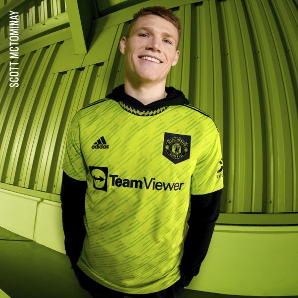Adidas Maillot Manchester United 22/23 Third Authentique Slime
