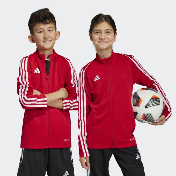 Veste D'entraînement Adidas Tiro 23 League Rouge élégante
