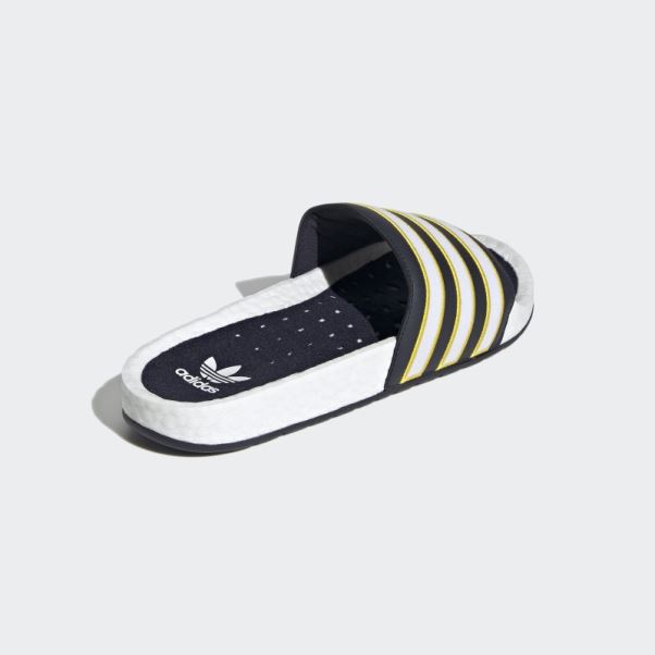 Claquettes Adidas Adilette Boost Blanches