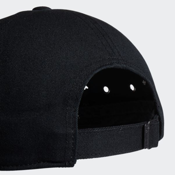 Casquette Décontractée à Mini Logo Adidas Noir