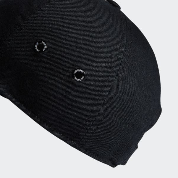 Casquette Décontractée à Mini Logo Adidas Noir