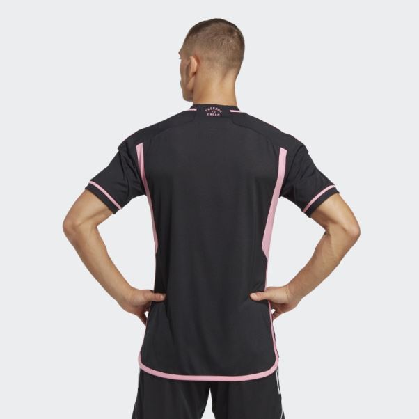Maillot Inter Miami Cf 23/24 Extérieur Authentique Noir Adidas