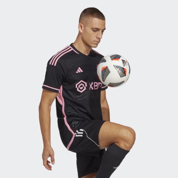 Maillot Inter Miami Cf 23/24 Extérieur Authentique Noir Adidas