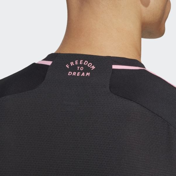 Maillot Inter Miami Cf 23/24 Extérieur Authentique Noir Adidas