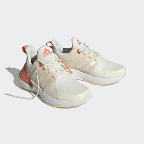 Chaussures Adidas Rapidasport Bounce Lace Blanches